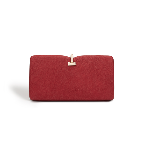 Allegro Red Clutch Bag  Vegan, sustainable & ethical