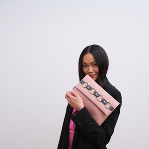 Alder Nude Clutch & Cross-Body Bag