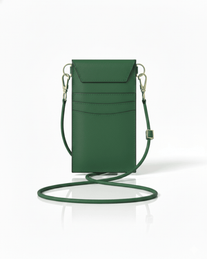 Cancun Green Plant Based Phone & Card Crossbody (Pre-Order For delivery 20th April 2026)