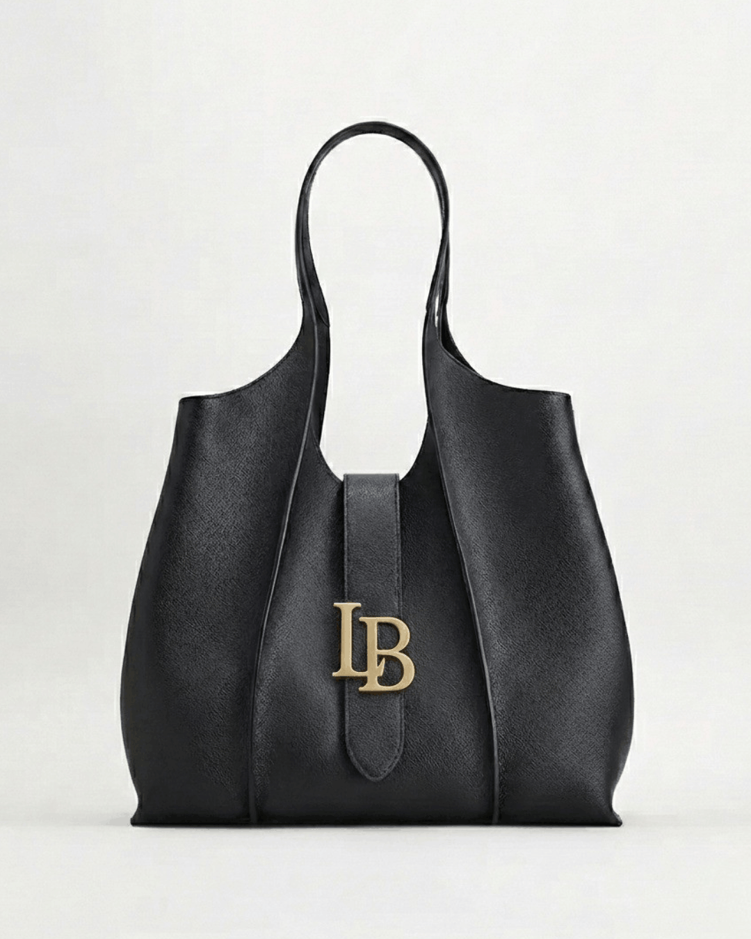 Mayfair Black Shoulder Plant Based Leather Bag  (Pre-Order For delivery 28th May 2026)