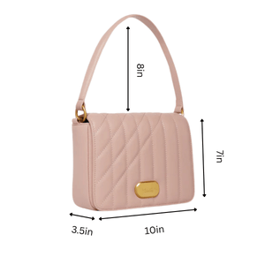 Iris Shoulder Bag in Pink