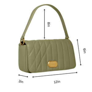 Aurora Crossbody Bag in Green
