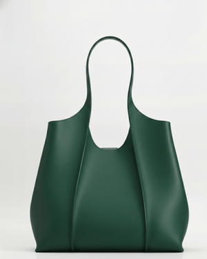 Mayfair Green Shoulder Plant Based Leather Bag  (Pre-Order For delivery 28th May 2026)