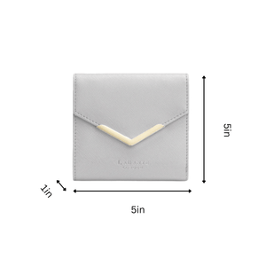 Diana Silver Bifold Wallet