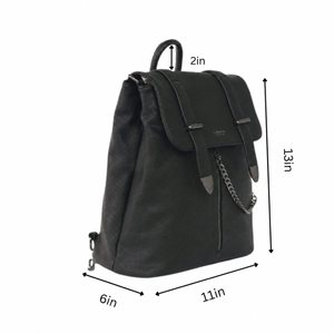 Agnes Black Ladies Backpack