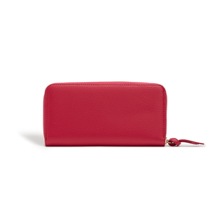 Serene Pink Zip Around Vegan Sustainable Wallet