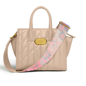 Mini Demi Beige Tote & Crossbody Bag Vegan & Cruelty-FRee