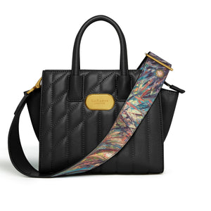 Mini Demi Black Tote & Crossbody Bag Vegan & Cruelty-FRee