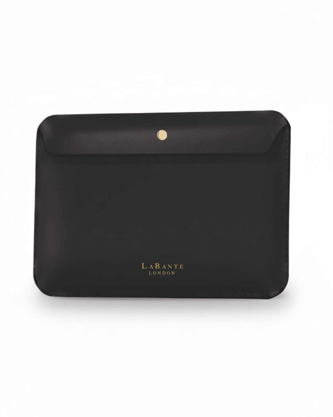 Black pouch with 'La Bante London' branding on a white background
