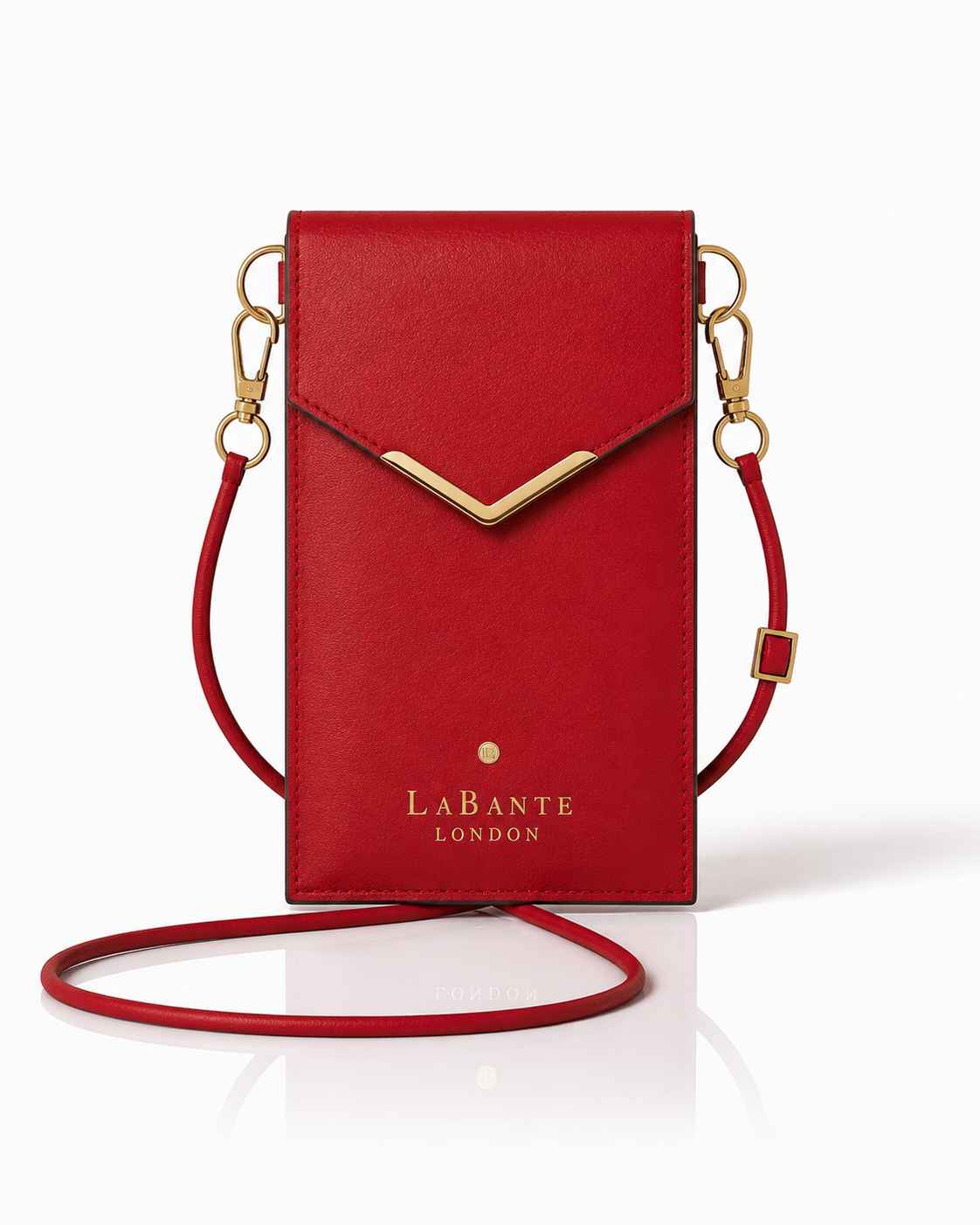 Cancun Red Plant Based Phone & Card Crossbody (Pre-Order For delivery Nov 28th 2026)