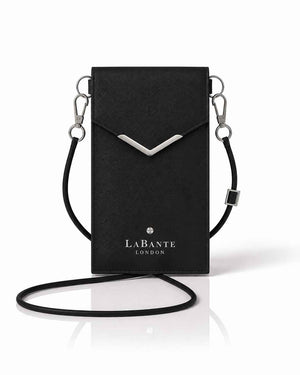 Cancun Black Plant Based Phone & Card Crossbody (Pre-Order For delivery Nov 28th 2026)