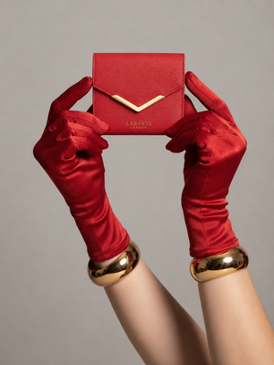 Diana Red Small Vegan Bifold Purse (Waiting List- Arrives 25th July 2026)
