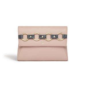 Alder Pink Clutch & Cross-Body Bag