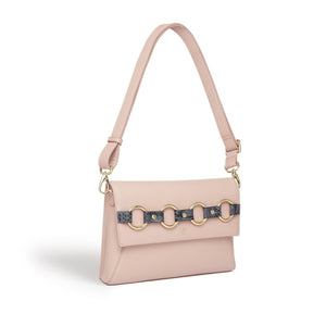 Alder Pink Clutch & Cross-Body Bag