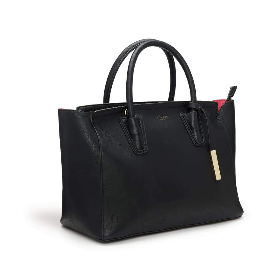 Grant Black Vegan Shoulder Bag