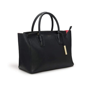 Grant Black Vegan Shoulder Bag