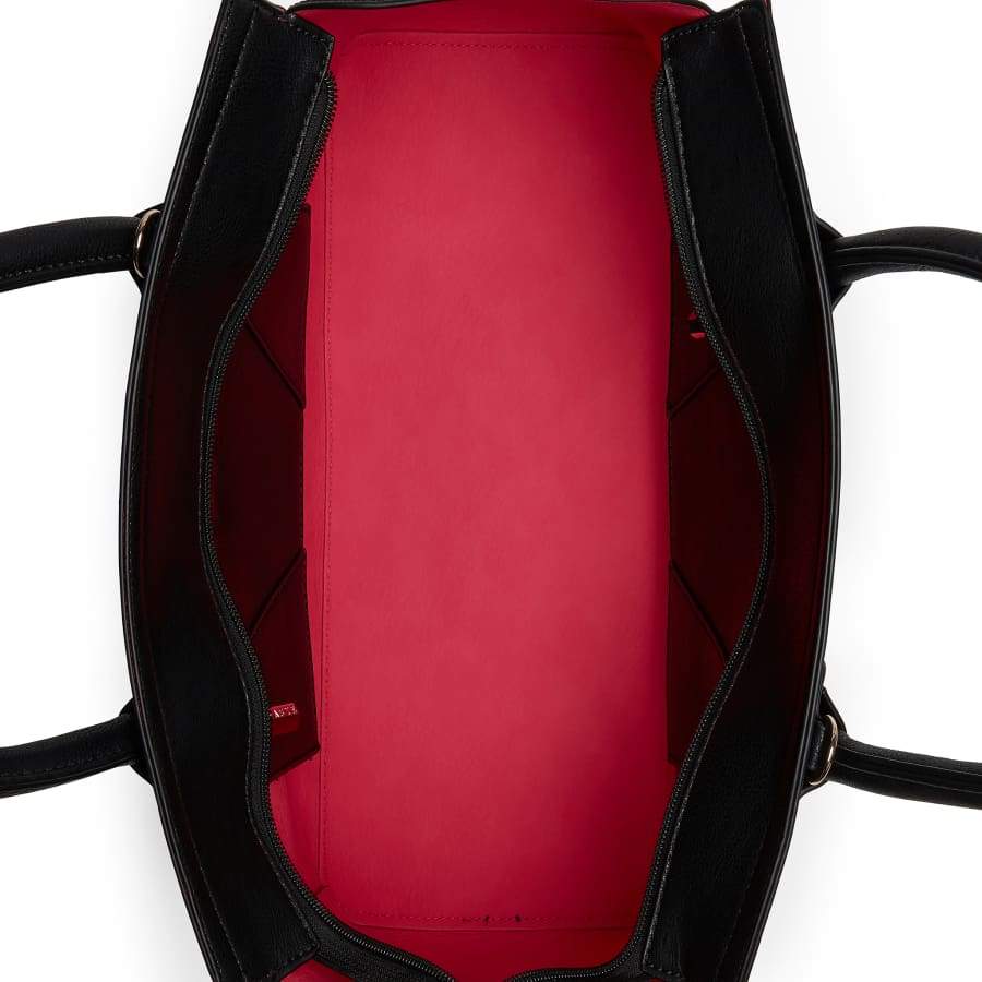 Grant Black Vegan Shoulder Bag