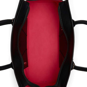 Grant Black Vegan Shoulder Bag