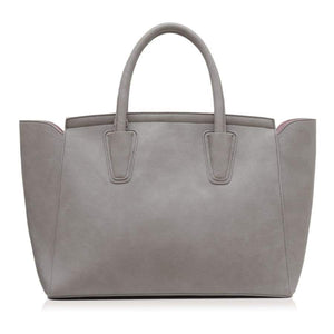 Grant Grey Vegan Shoulder Bag