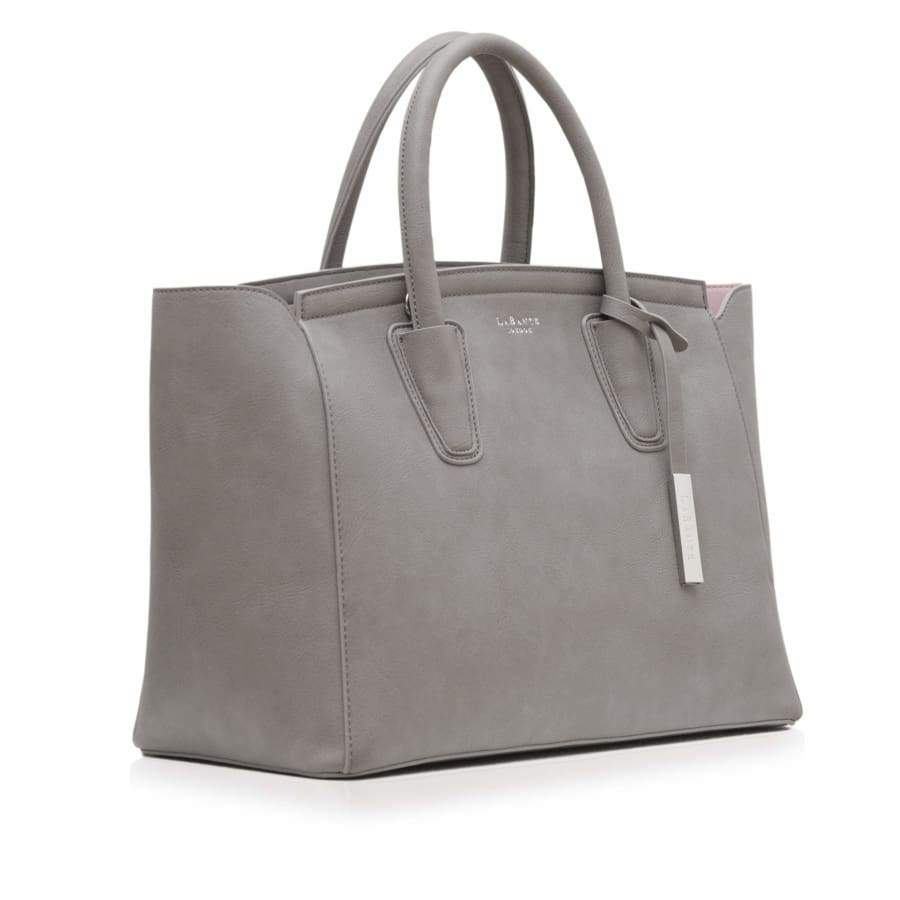 Grant Grey Vegan Shoulder Bag