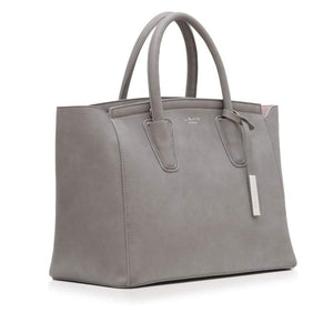Grant Grey Vegan Shoulder Bag