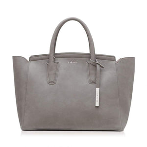 Grant Grey Vegan Shoulder Bag