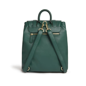 Agnes Green Ladies Backpack