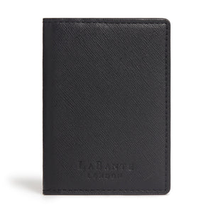 Nutcombe Black Passport Holder & bi-fold CC holder Gift Box