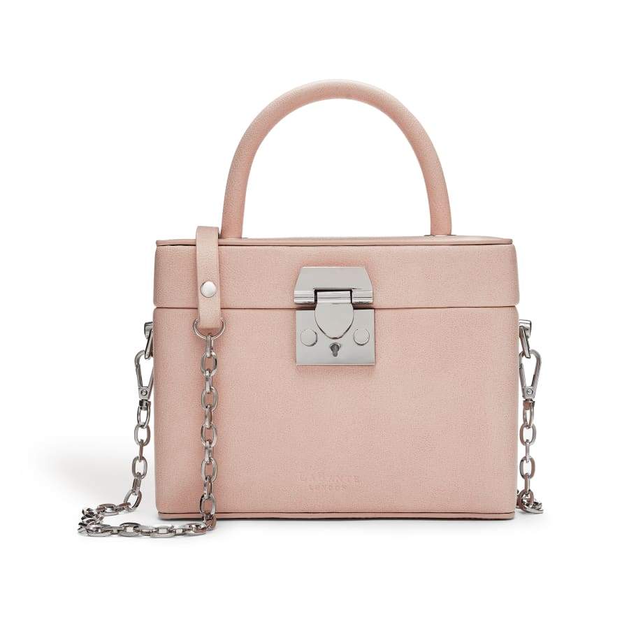 Mae Pink Satchel Vegan Cross Body Bag Party