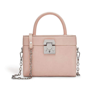 Mae Pink Satchel Vegan Cross Body Bag Party