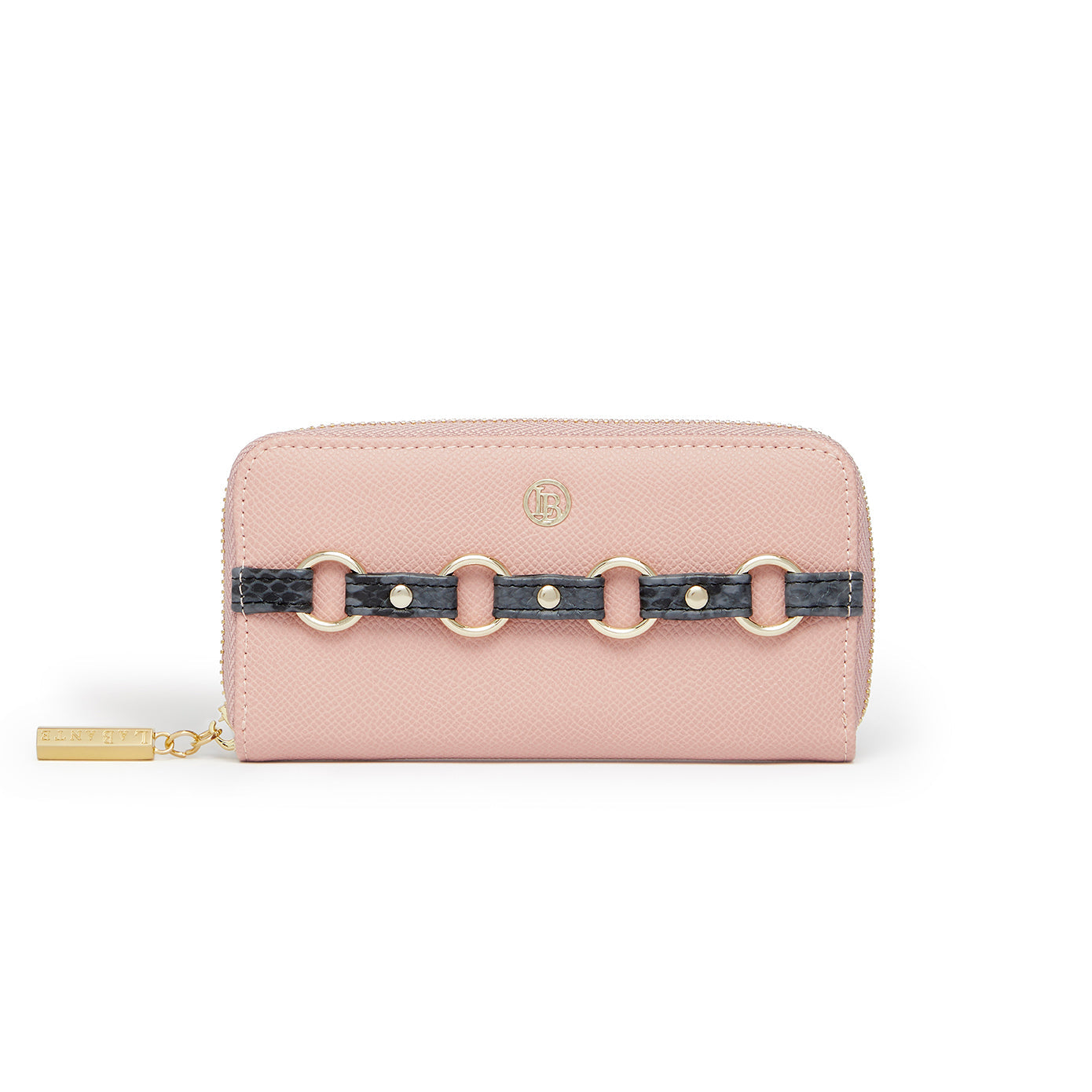 LaBante London Cruelty Free & Sustainable Ellen Vegan Chained Blush Sleek Wallet