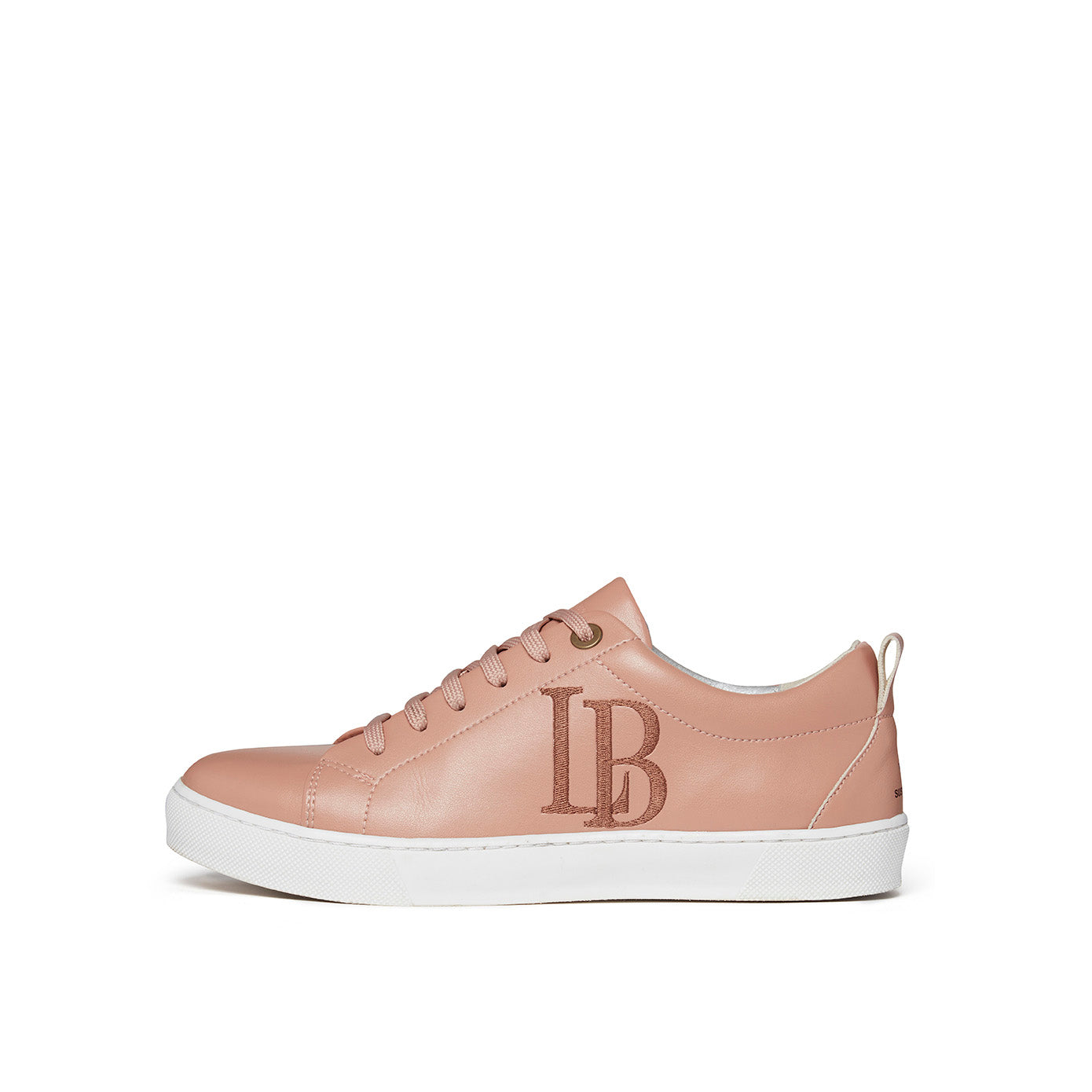 LaBante London Cruelty Free & Sustainable Apple Leather Vegan White Sneakers for Women