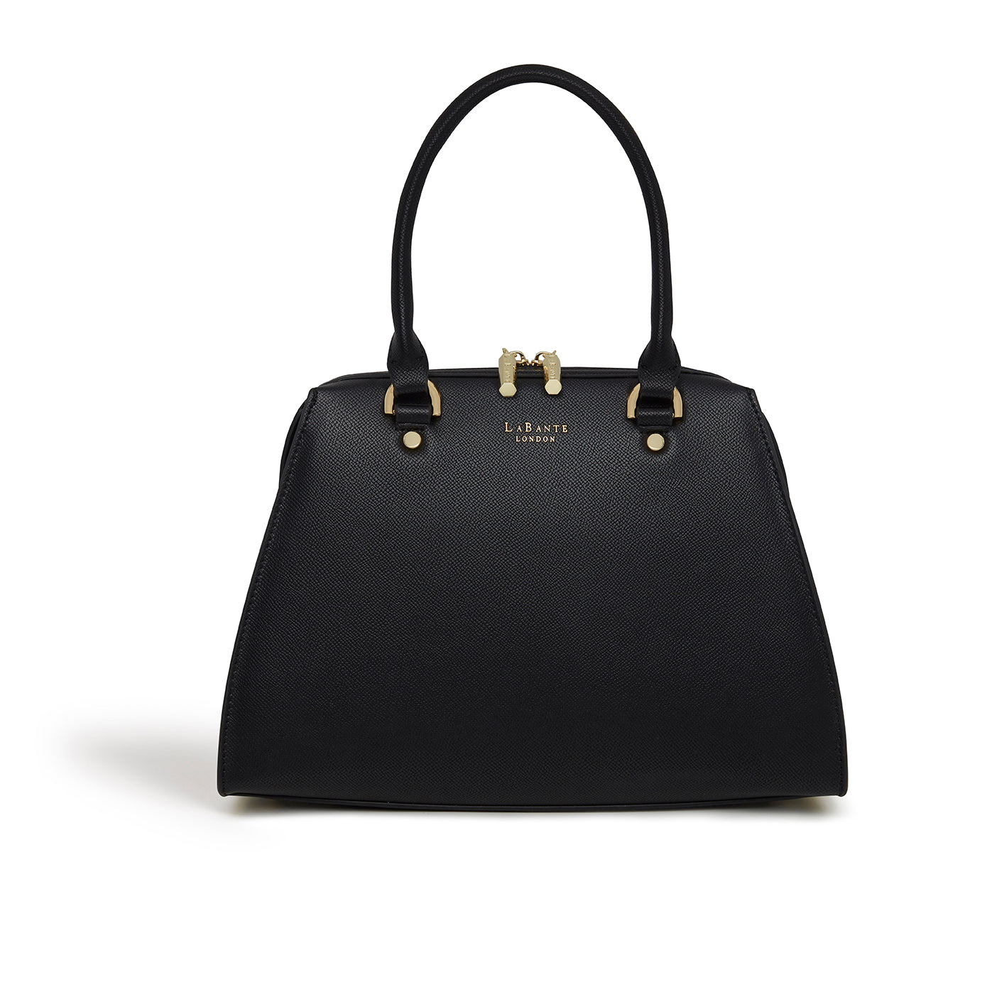 LaBante London Cruelty Free & Sustainable Magnolia Mini Black Vegan Tote Bag