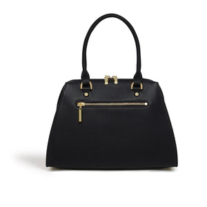 Magnolia Black Vegane kleine Bowlingtasche