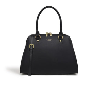 Magnolia Black Vegane kleine Bowlingtasche