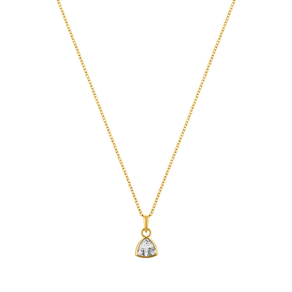 Infinity Gold plated sterling silver Necklace
