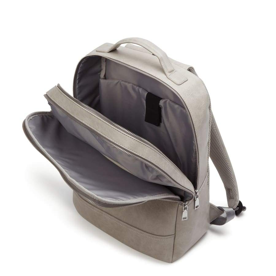 Acacia Grey Unisex Vegan Laptop Backpack