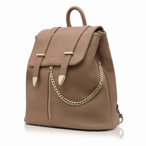 Agnes Brown Vegan Backpack