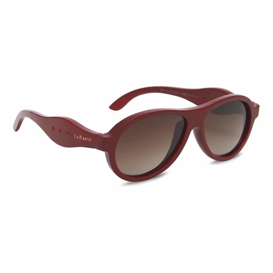 Bamboo Willow Aviator Sunglasses, made from recycled red Bamboo