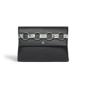 Alder Black Clutch und Umhängetasche