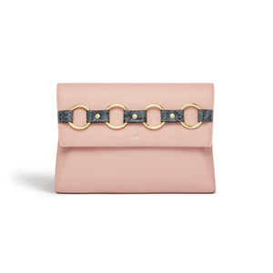 Alder Nude Clutch & Cross-Body Bag