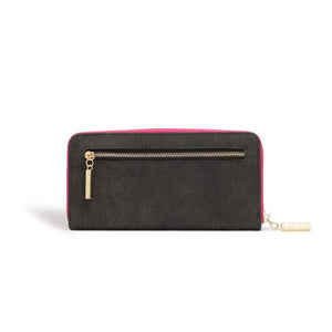 Kindness Dark Grey Vegan Two-Tone Wallet sustainable, vegan and cruelty free