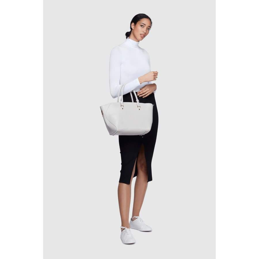 LaBante London Cruelty Free & Sustainable Sophie Sleek Grey Vegan Tote Bag