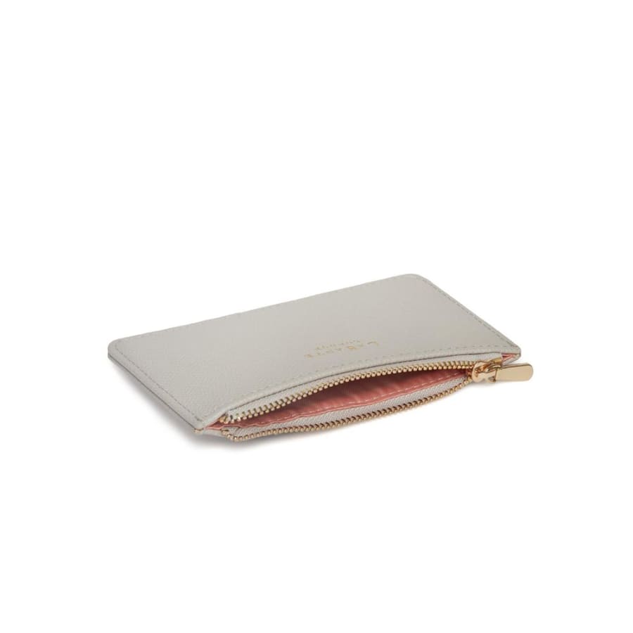 Willow Grey Coin and Card Holder, cruelty-free sustainable, vegan